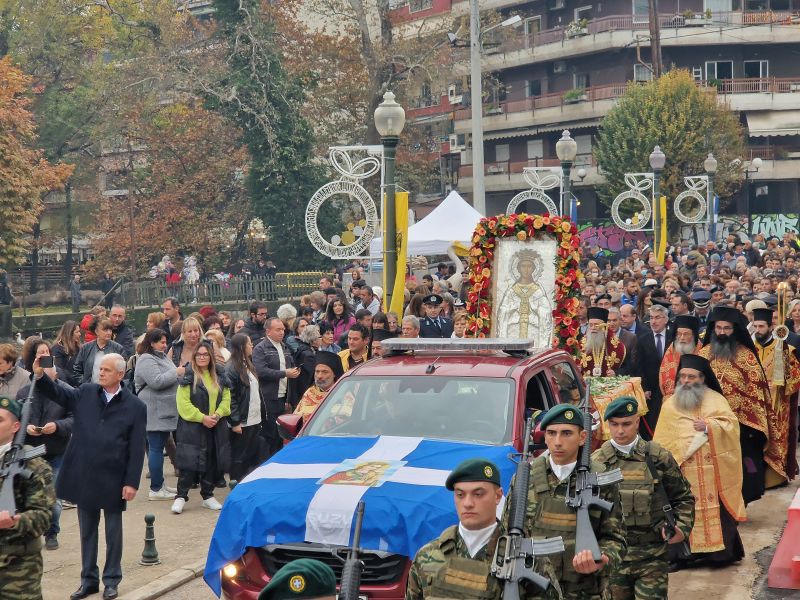 Η εορτή της Αγίας Βαρβάρας στη Δράμα